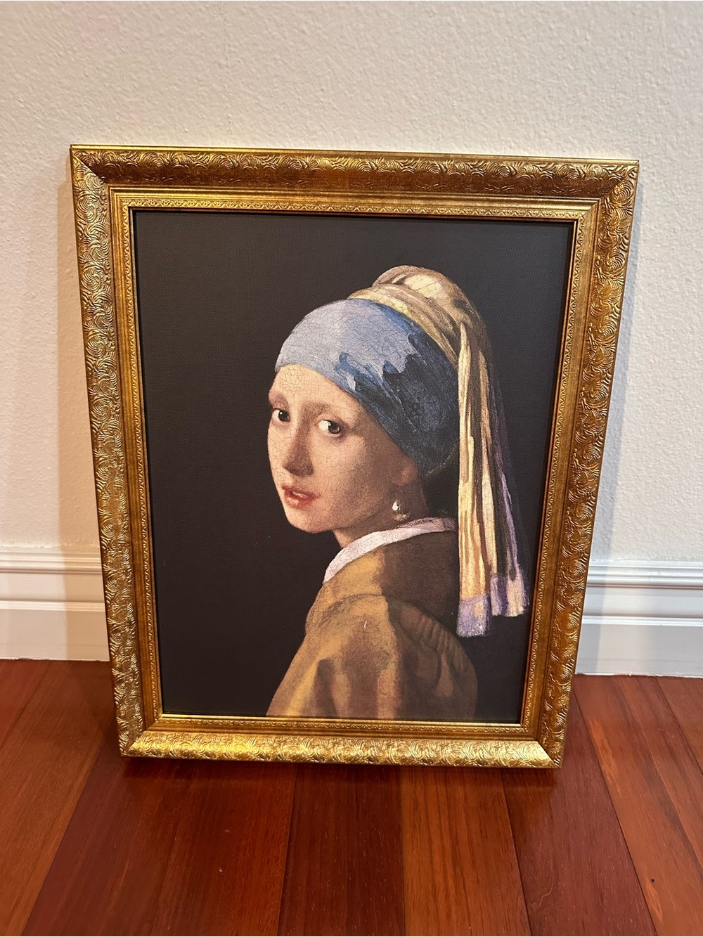 16x20 Girl with Pearl Earring by Johannes Vermeer's - Picture 13 of 14